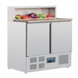 Refrigerated Pizza Preparation Counter Series G - 288L - Polar - Fourniresto