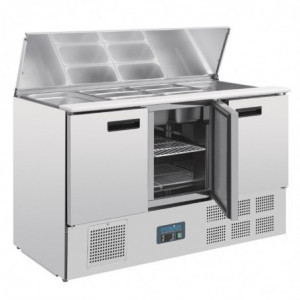 Gekühlter Salatbuffet Serie G - 368L - Polar - Fourniresto