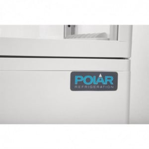 White Refrigerated Display Case Series C - 68 L - Polar