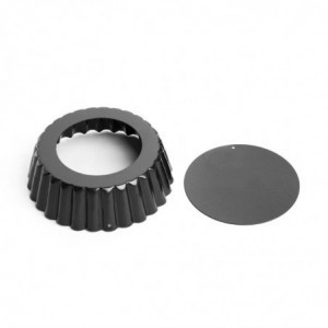Tief gewelltes Antihaft-Quiche-Form - Ø 250mm - Vogue