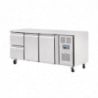 Refrigerated Table 2 Doors 2 Drawers Series U - 417L - Polar - Fourniresto