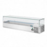 Gekoelde vitrine met 5x GN 1/3 en 1x GN 1/2 -serie G - Polar - Fourniresto