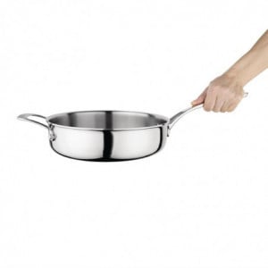 Triple Layer Saute Pan - Ø 240mm - Vogue