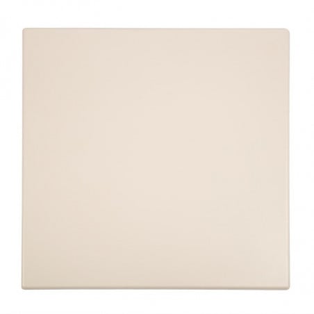 White Square Table Top - L 600 x W 600mm - Bolero