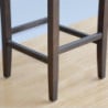 Bar Stools High in Faux Leather - Black - Bolero - Fourniresto