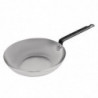 Wok van koolstofstaal 28 cm - Vogue - Fourniresto