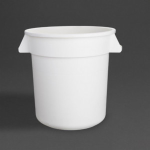 Ronde Witte Container 76L - Vogue - Fourniresto