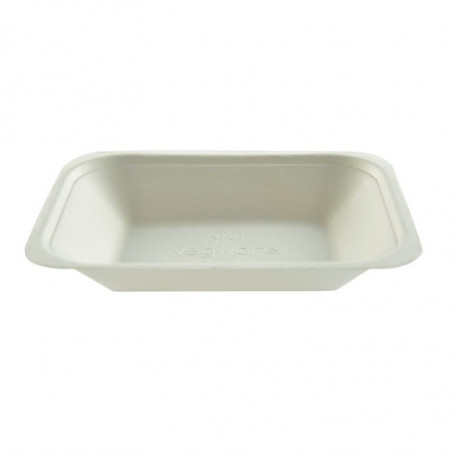 Frietbakjes van bagasse - P 175mm - Set van 500 - Vegware