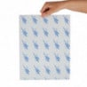 Blue Burger Wrappers - Pack of 1000 - FourniResto