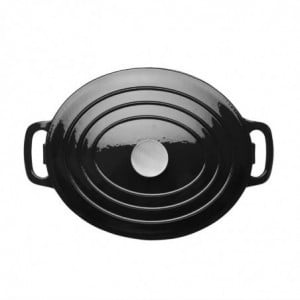 Ovale Zwarte Braadpan - 5L - Vogue