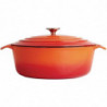 Ovale Oranje Cocotte - 5L - Vogue