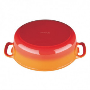 Ovale Bräter Orange - 5L - Vogue