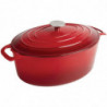 Ovale Rote Cocotte - 5L - Vogue