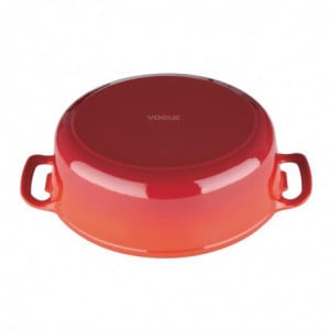 Oval Red Casserole Dish - 5L - Vogue