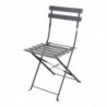 Stalen Terrasstoelen - Zwart - Set van 2 - Bolero - Fourniresto