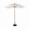 Parasol Vierkant Ivoor - L 2500 x B 2500mm - Bolero