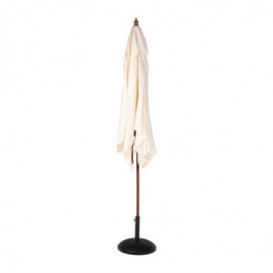 Parasol Vierkant Ivoor - L 2500 x B 2500mm - Bolero