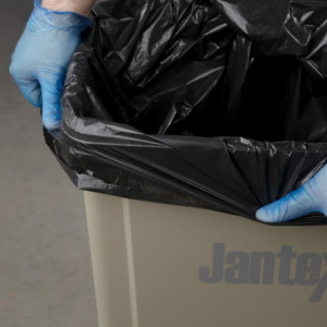 Black Bin Bags - 70L - Pack of 200 - Jantex