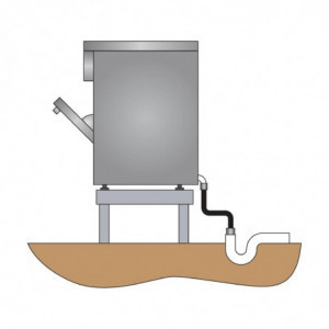 Ijsmachine voor ronde ijsblokjes - 50 kg / 24 uur - Polar - Fourniresto