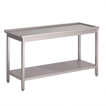 Table de Sortie Pour Modèle À Capot HT50 GL896 - L 600mm - Gastro M