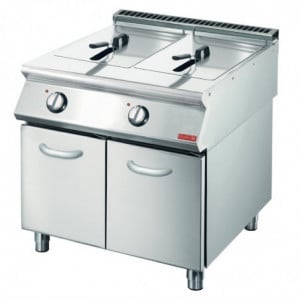 Electric fryer 2x 10L 700 - Gastro M - Fourniresto