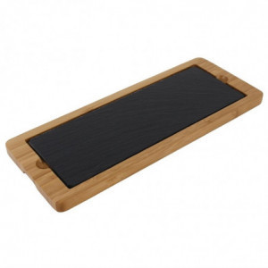 Wooden support board 330 x 130mm for slate - Olympia - Fourniresto