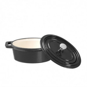 Mini-ovale gietijzeren cocotte - Vogue - Fourniresto