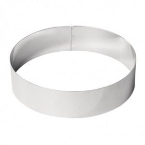 RVS mousse ring 240 x 60mm - De Buyer - Fourniresto