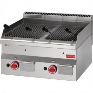 Grill Lava Steen Gas-P 600mm - Gastro M