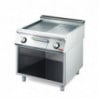 Elektrische Grillplatte 700 mit halb glatter, halb gerillter Platte - Gastro M - Fourniresto