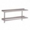 Etagère Murale en Inox Sans Supports-L 1400 x P 400mm - Gastro M