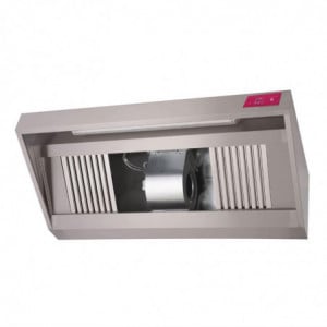 Volledige RVS Afzuigkap -L 1000 x D 900mm - Gastro M
