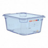 Blue airtight container ABS GN1/2 150mm - Araven - Fourniresto