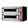 Vier Pizzaofen Rom 2 mit 2 Kammern - 400V - Gastro M