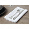 Witte polyester servetten - Set van 10 - Mitre Essentials - Fourniresto