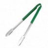 Service tang 405mm groen - Vogue - Fourniresto