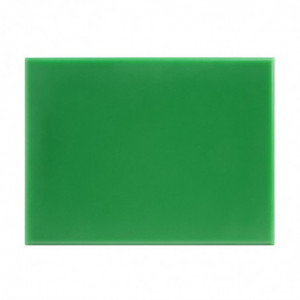 Large Green Chopping Board - L 600 x 450mm - Hygiplas