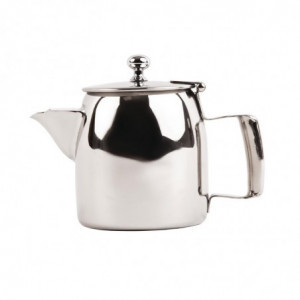 Stainless Steel Cosmos Teapot 570ml - Olympia - Fourniresto