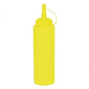 Sausdispenser 340ml geel - Vogue - Fourniresto