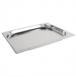 Bac Gastronorme inox GN 1/2 100mm  - Vogue - Fourniresto