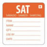 Removable Label "Saturday" - Vogue