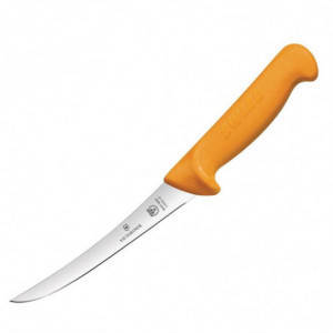 Gebogen Uitbeenmes Met Stijf Lemmet - 160mm - FourniResto