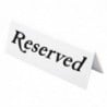 Tischschild "Reserviert" - Set von 10 - Olympia - Fourniresto