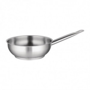 Stainless Steel Saute Pan - Ø 200mm - Vogue