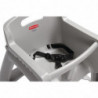 Stackable high chair platinum - Rubbermaid - Fourniresto