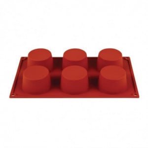 Siliconen Muffinvorm 6 Stuks Formaflex - Pavoni