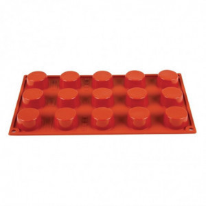 Moule 15 Petit-Fours in Siliconen Formaflex - Pavoni
