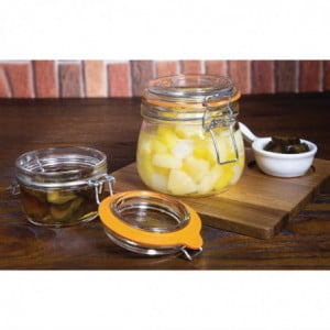 Jar with clip for preserving 500ml - Vogue - Fourniresto