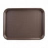 Self-service tray 305 x 415mm brown - Olympia KRISTALLON - Fourniresto