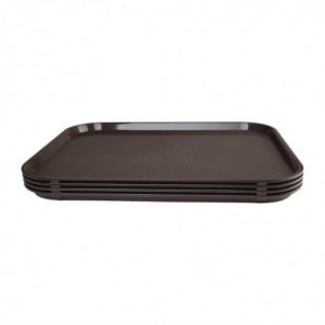 Self-service tray 305 x 415mm brown - Olympia KRISTALLON - Fourniresto